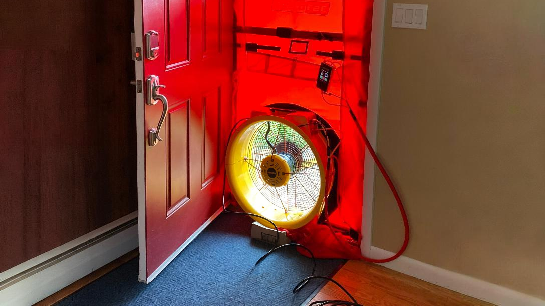 Blower Door Testing