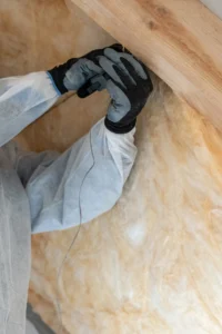 SRI Energy Installing Batt Insulation